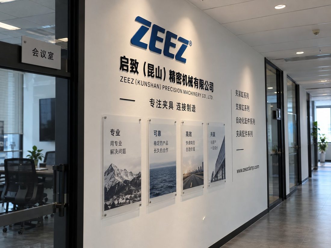 ZEEZ 启致(昆山)精密机械有限公司文化墙与产品系列展示