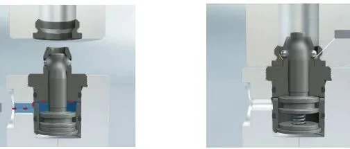 ZLC钢珠锁紧器工作原理与应用:气动释放,弹簧锁紧